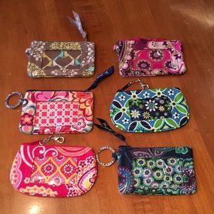 Vera Bradley coin purses